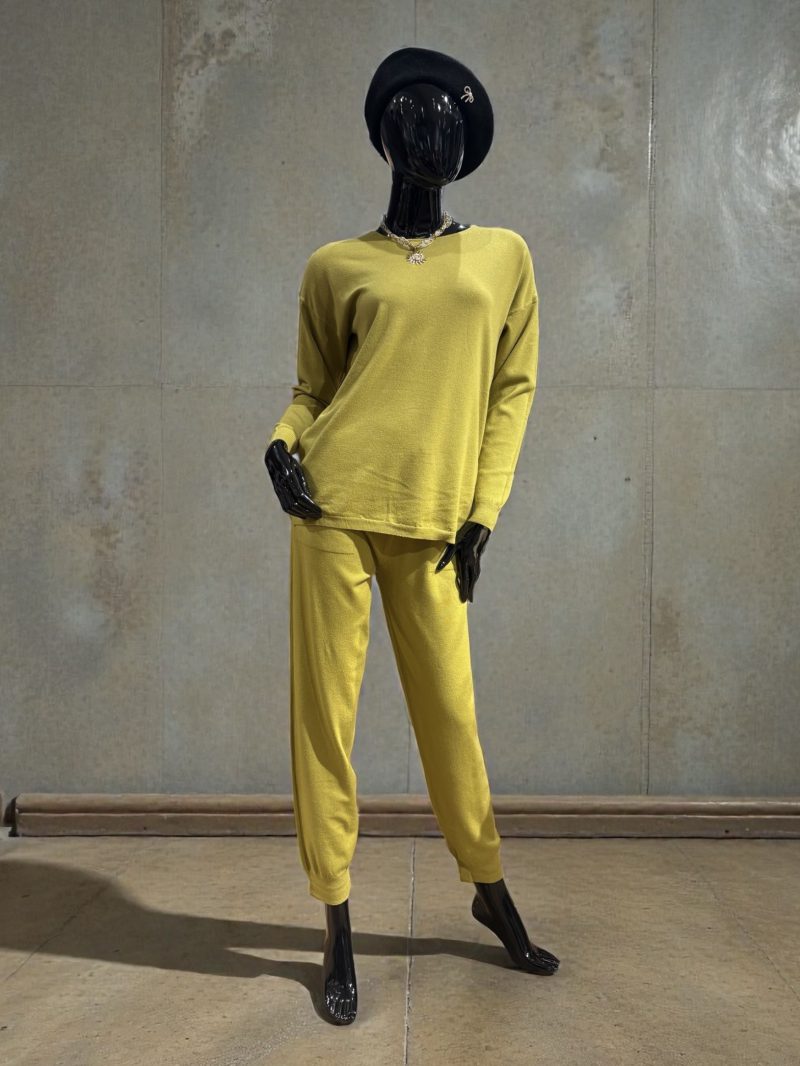 Bluse med rund hals, Cashmere blend fra Elinor of Elsinore